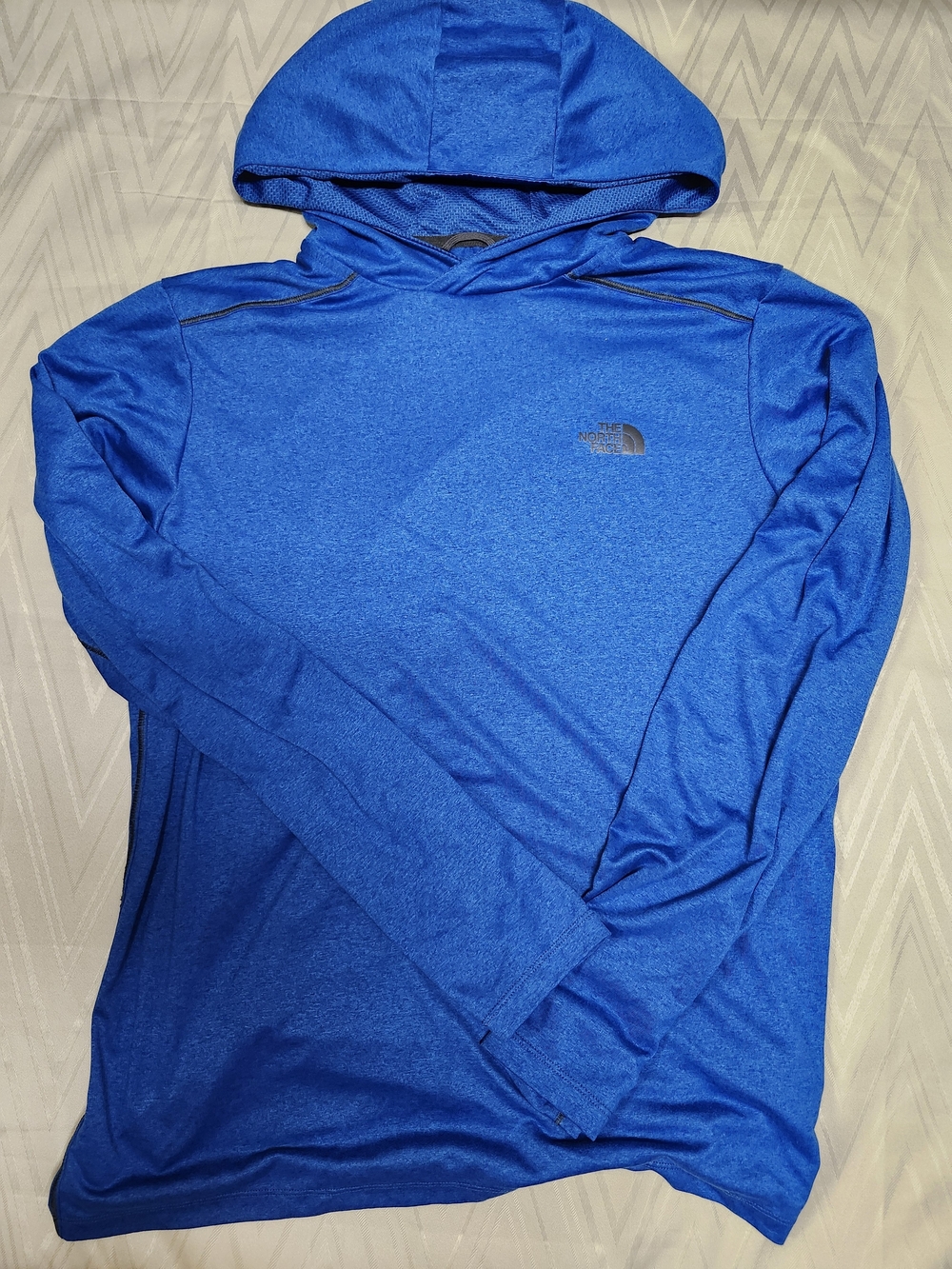 The North Face Men’s Royal Blue Hooded Performance Pullover